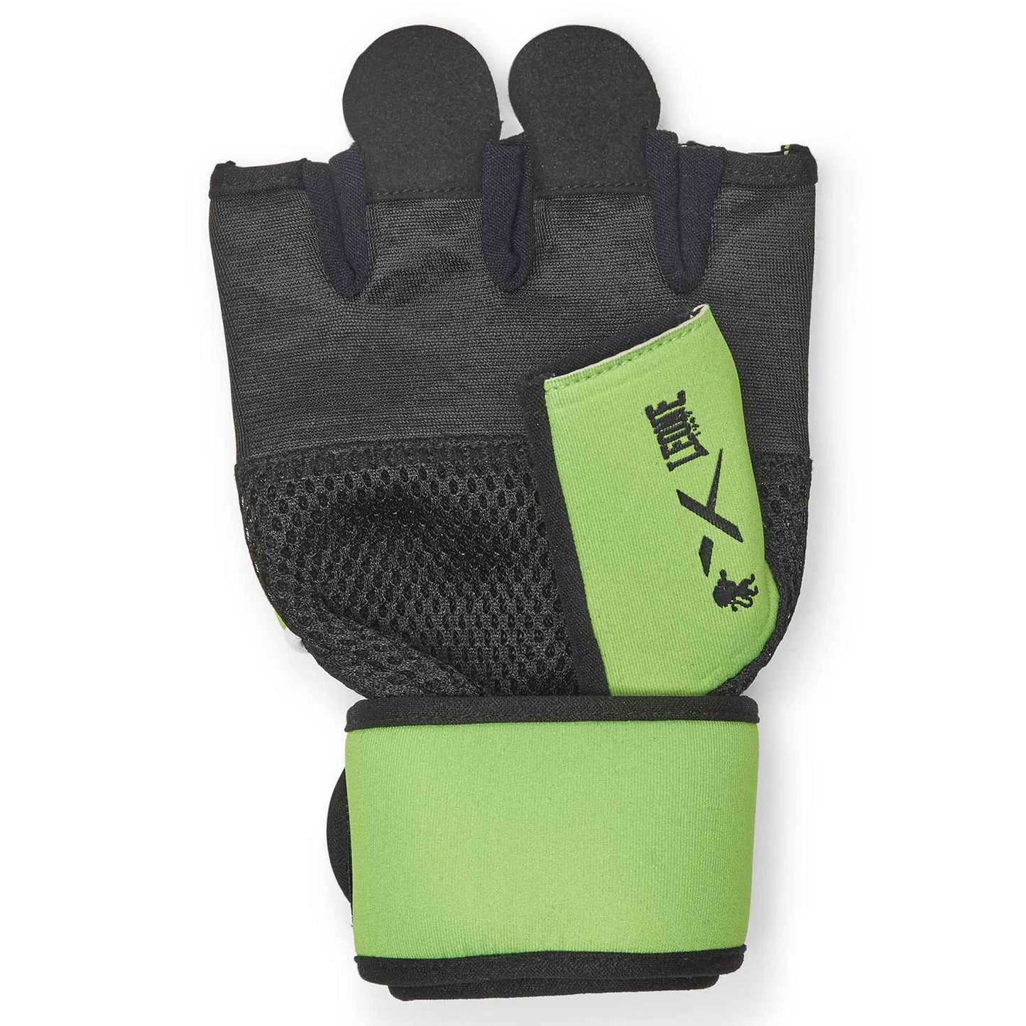 Guantillas gym BASIC FIT negro/XXS/XS GK100