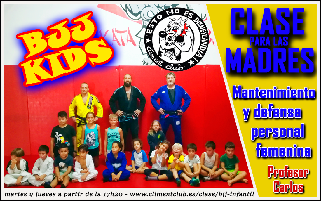 Empieza las clases de Jiu Jitsu para los niños y para las madres