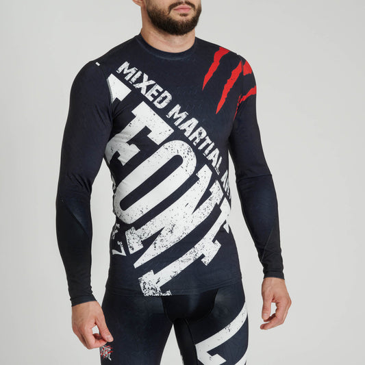 Rashguard manga larga PRIMAL INSTINCT BOLD AB941