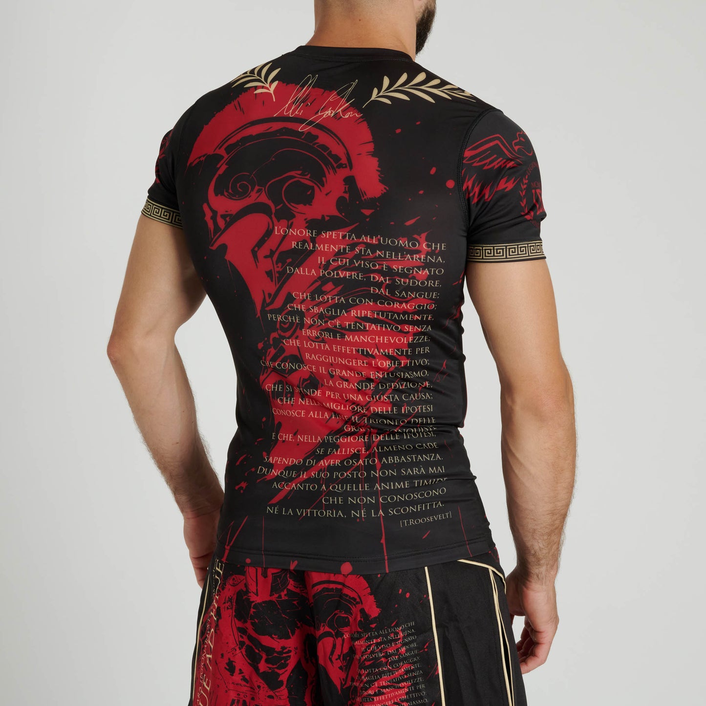 Rashguard manga corta LEGIONARIVS III AB949
