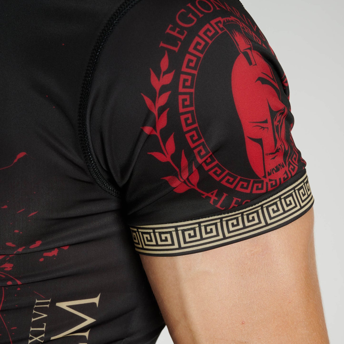 Rashguard manga corta LEGIONARIVS III AB949