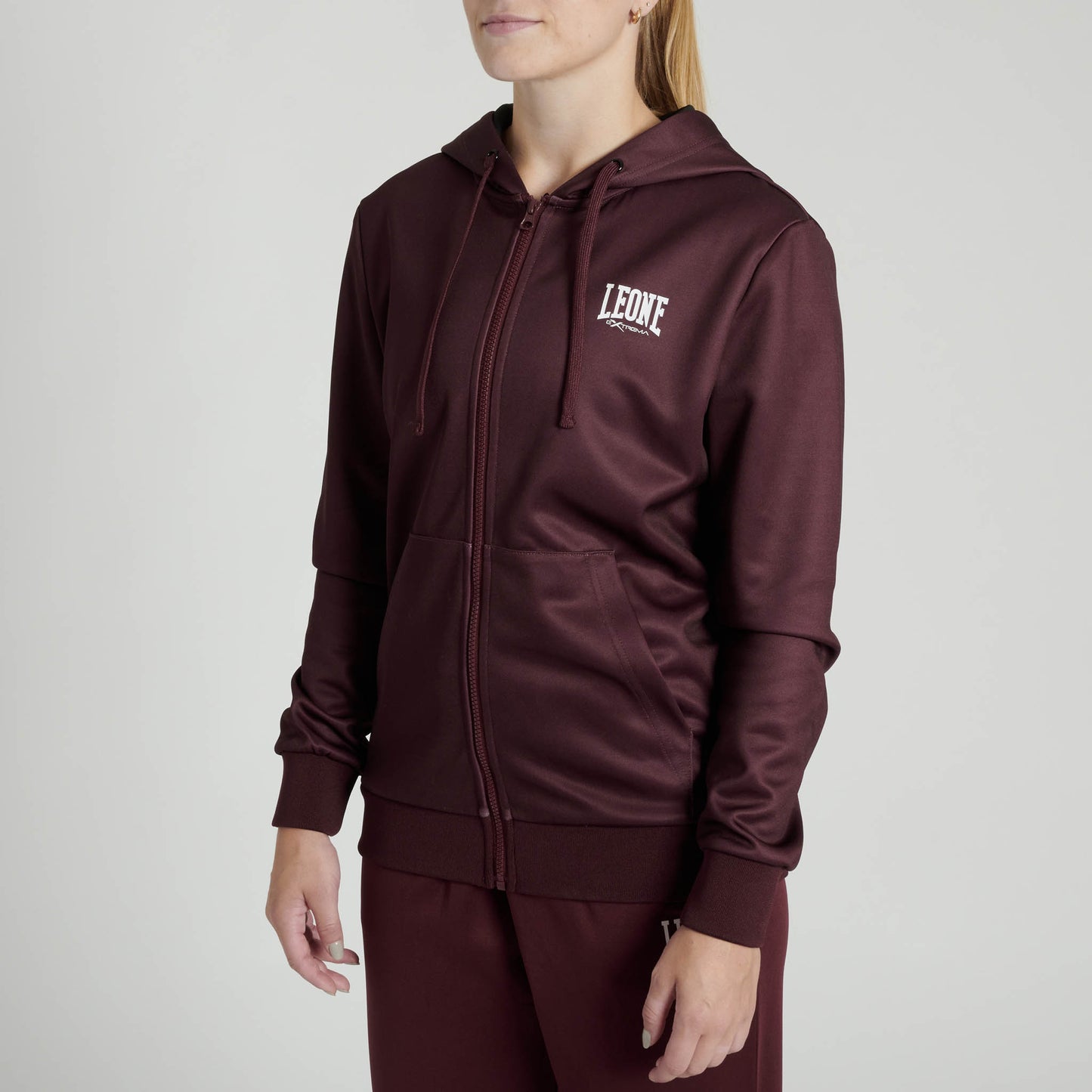 Sudadera con capucha mujer LOGO ABX133