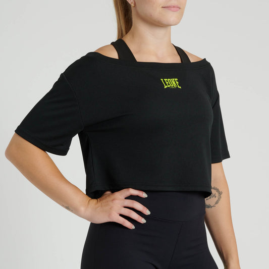 Crop top mujer LOGO WACS ABX137