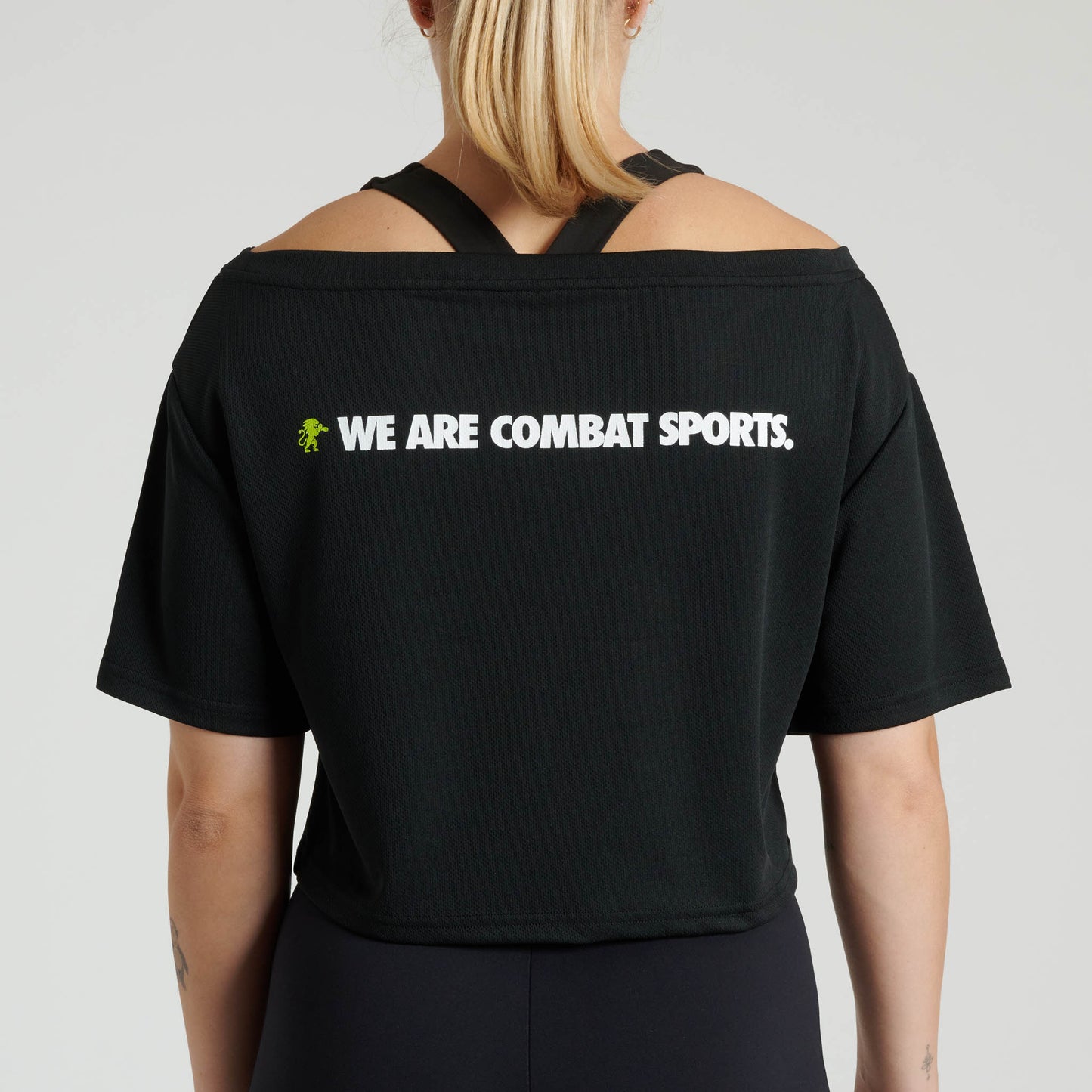 Crop top mujer LOGO WACS ABX137