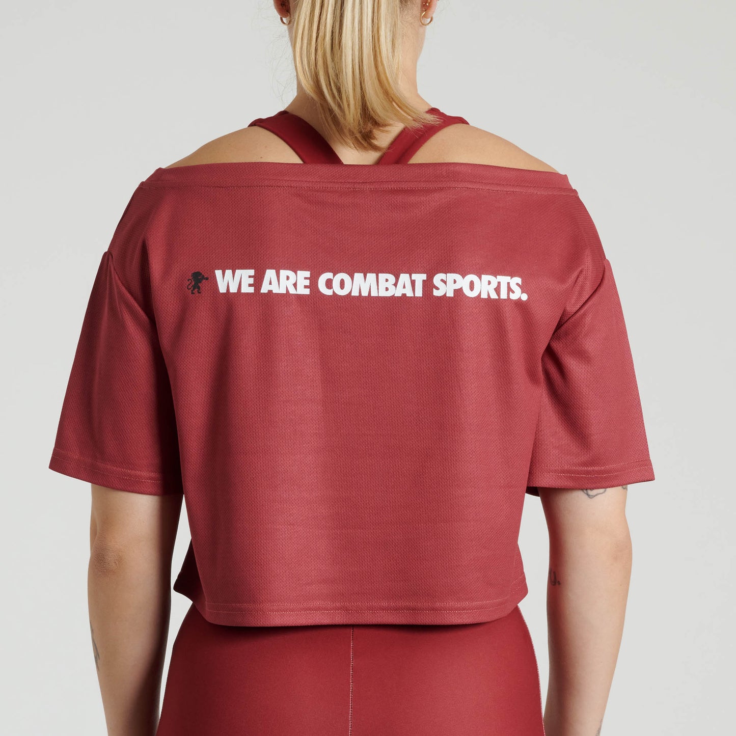 Crop top mujer LOGO WACS ABX137