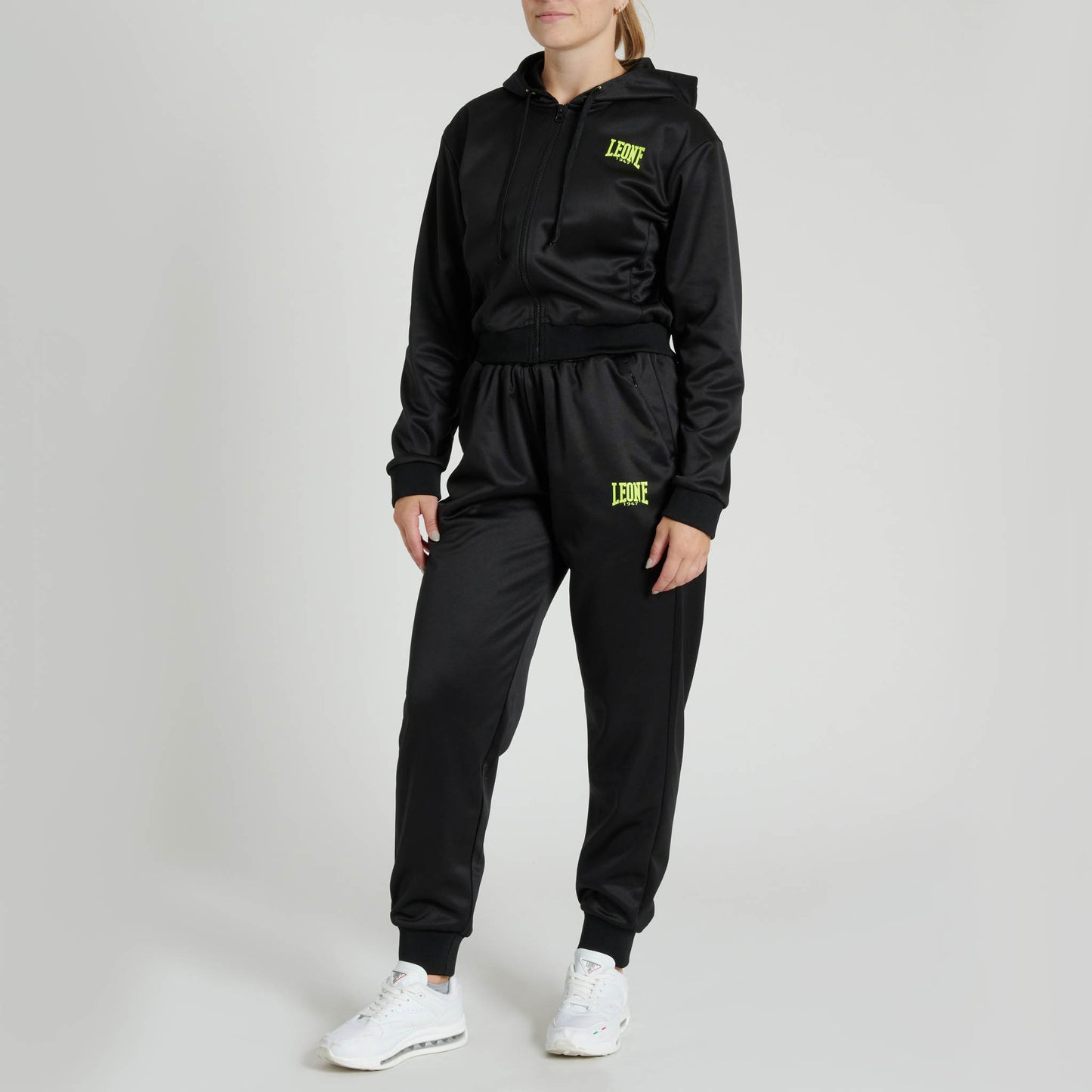 Sudadera con capucha mujer LOGO WACS ABX138