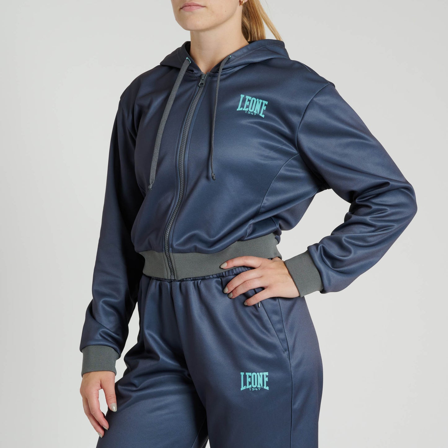 Sudadera con capucha mujer LOGO WACS ABX138