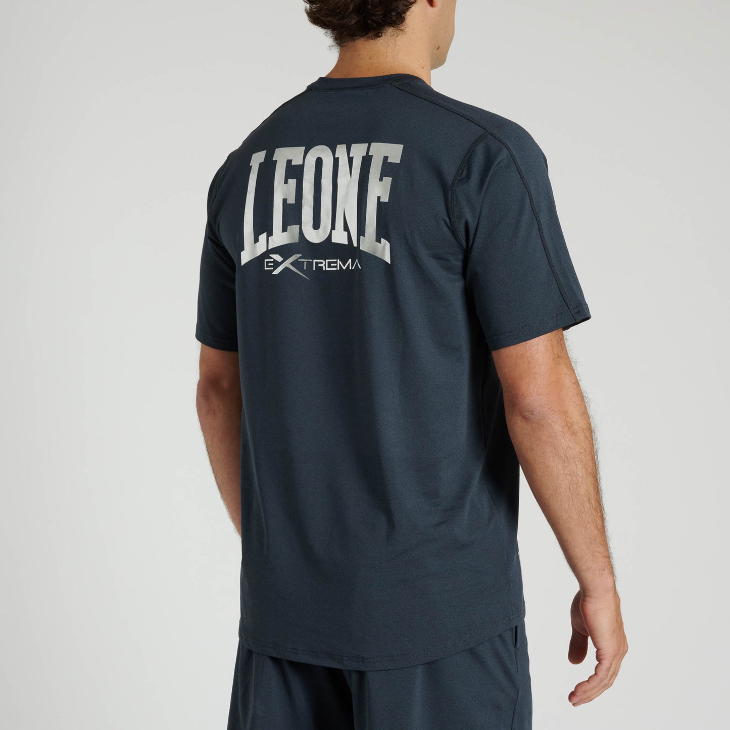 Camiseta manga corta MELANGE azul ABX606