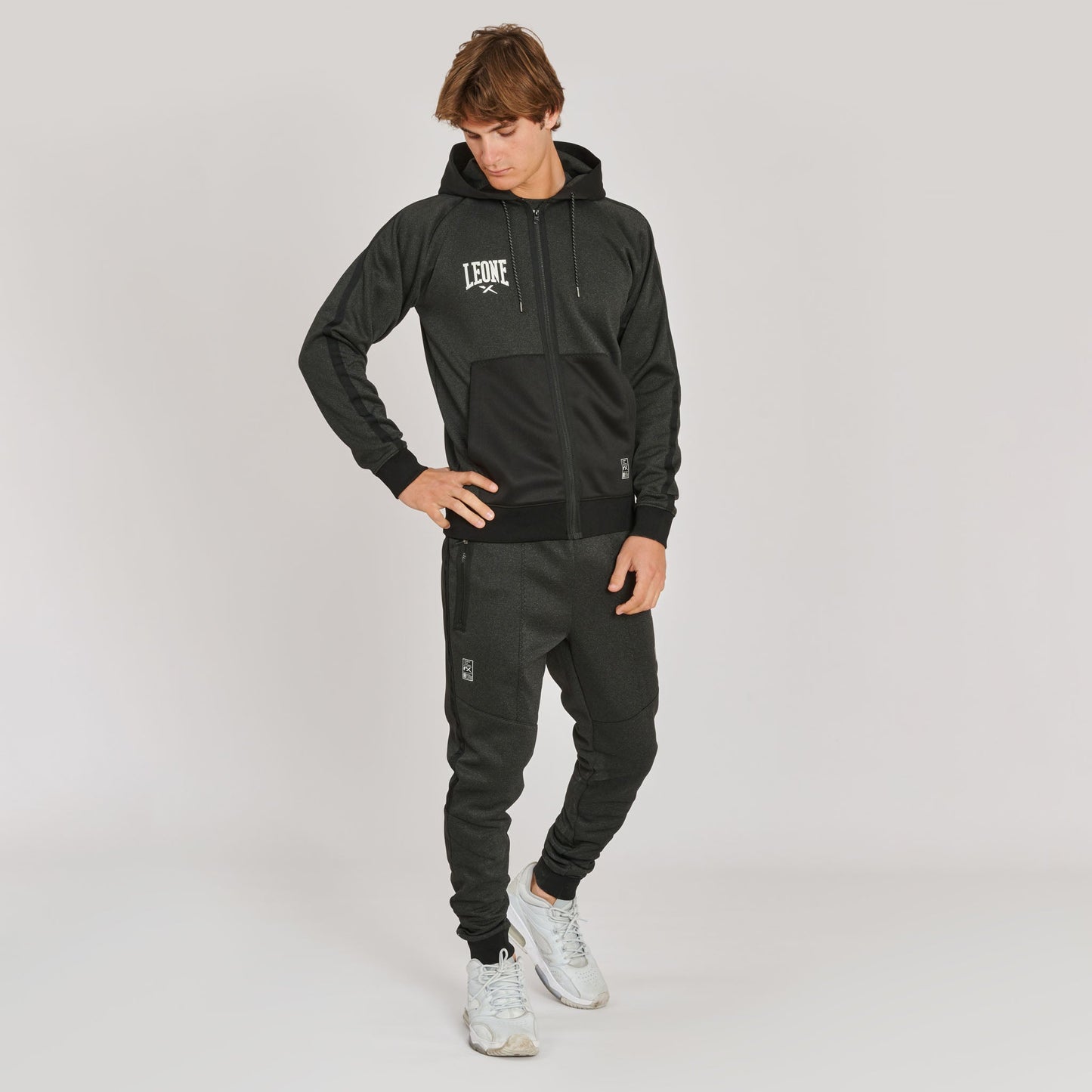 Sudadera con capucha MELANGE azul ABX611