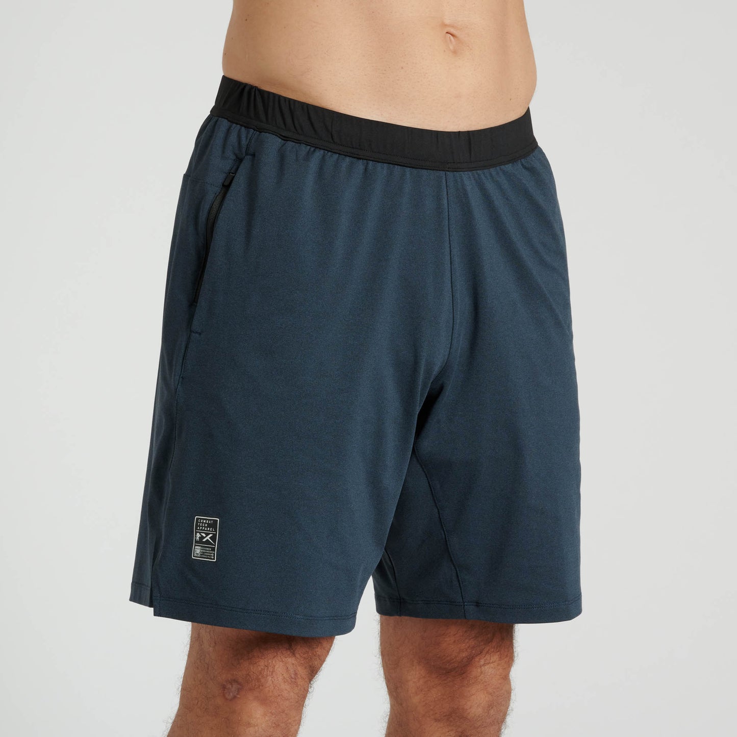 Pantalon corto MELANGE azul ABX612
