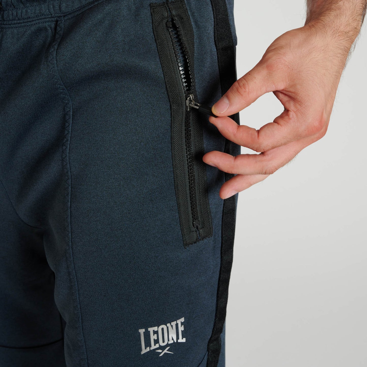 Pantalon largo MELANGE azul ABX615