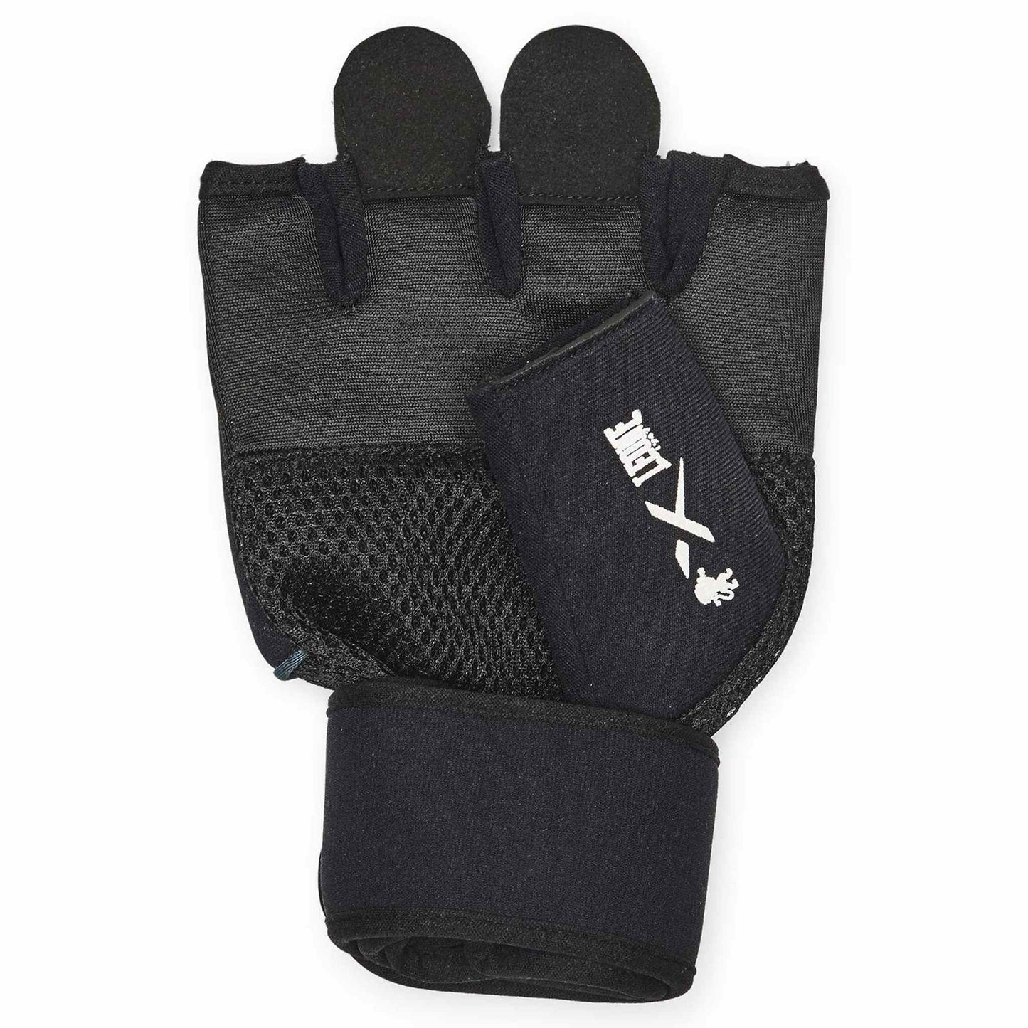 Guantillas gym BASIC FIT negro/XXS/XS GK100